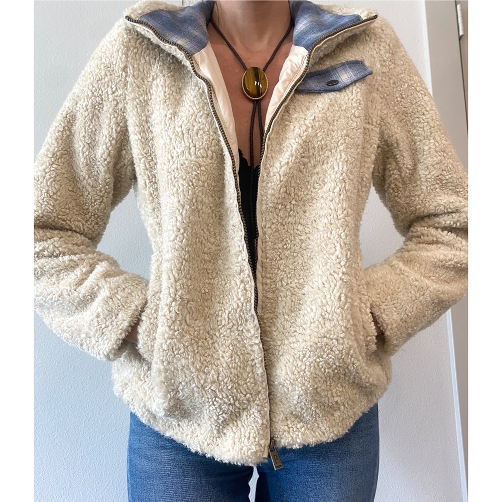 Pendleton Sherpa zip front jacket. Small - Picture 3 of 13